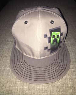 MineCraft FLAT FITTY Hat Cap