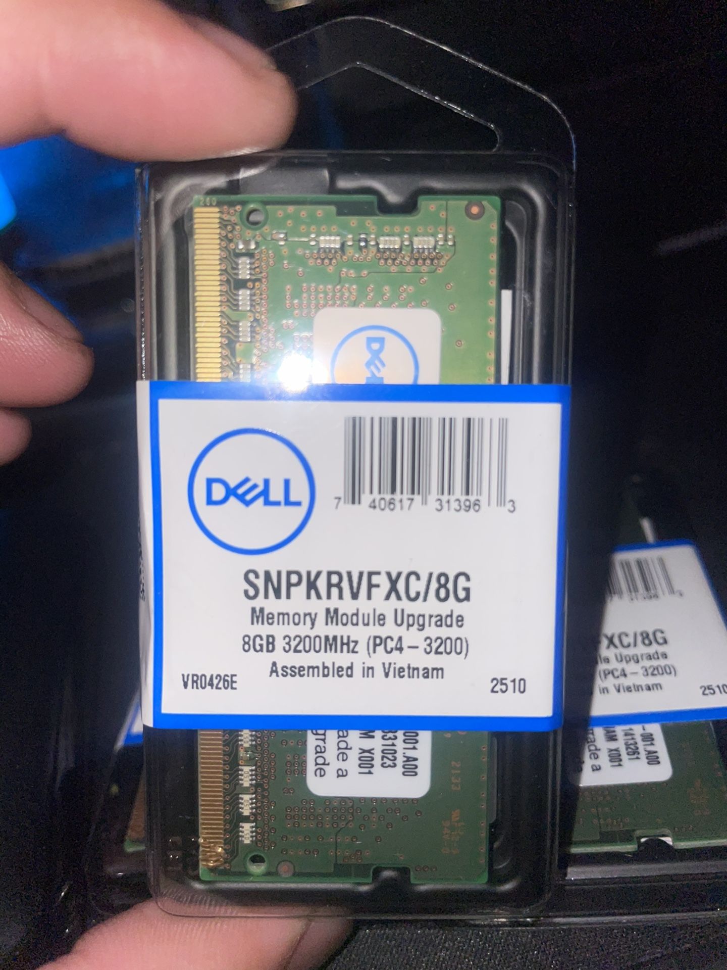 Dell Memory Upgrade 8GB 1Rx16 DDR4 SODIMM 3200MHz