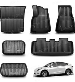 Tesla Model Y Floor Truck Front And Rear Full Set