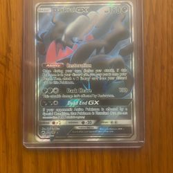 Pokémon Darkrai GX TCG Full Art Holo Card 139/147 Sm-Burning Shadows