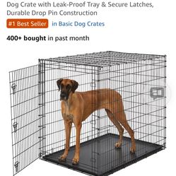 Dog Crate For Extra Large Dogs. By Midwest Homes For Pet 54 Inches Drop In Crate For Giant Breeds Over 100 Pounds