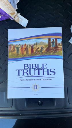 Bible Truths Portraits from the Old Testament Book B