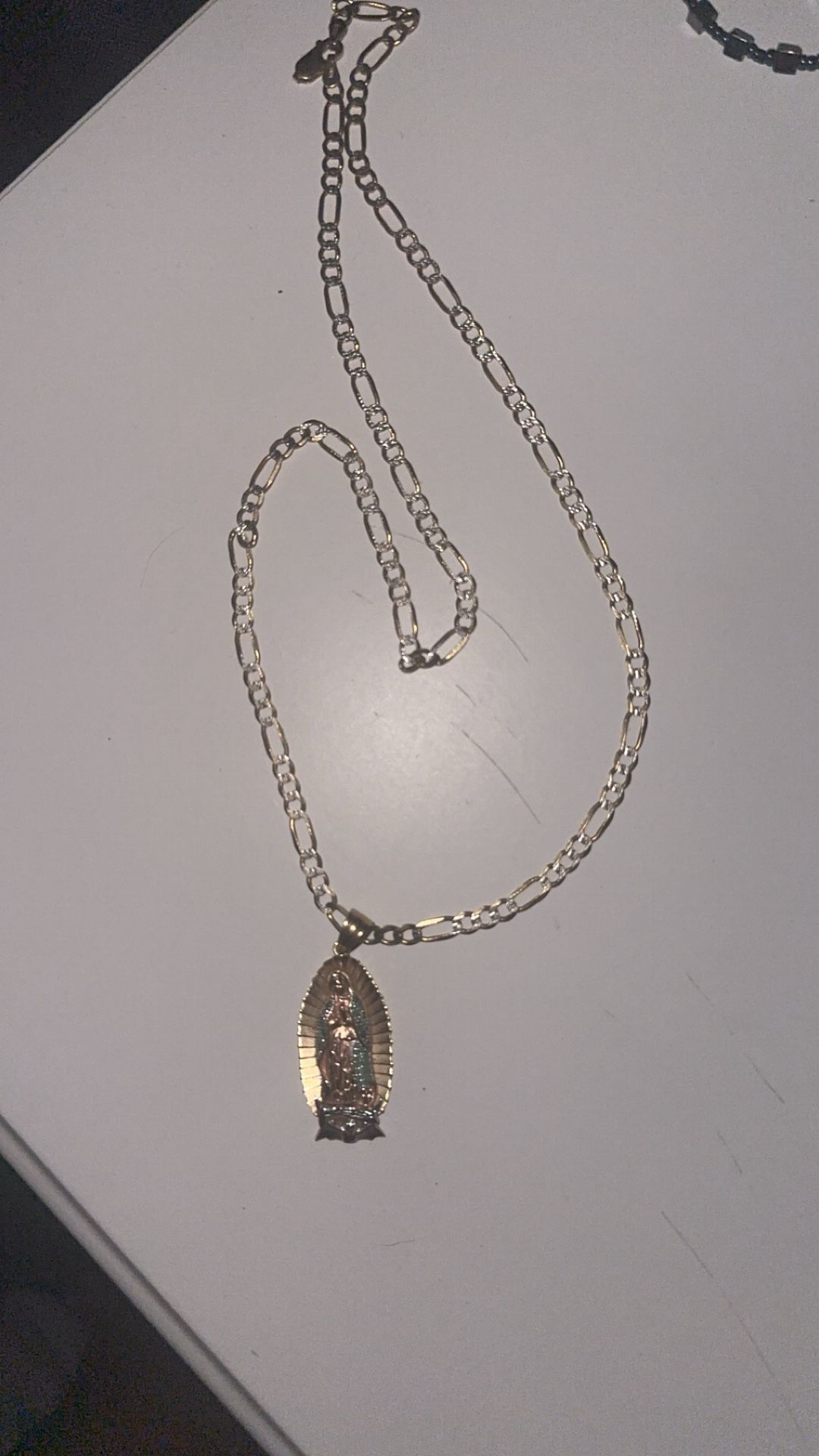 Gold Virgin Mary Chain
