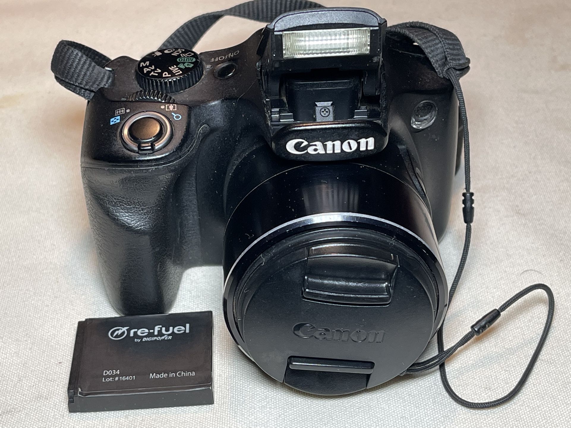 Canon PowerShot SX530 HS 16MP Digital Camera FOR PARTS ONLY!