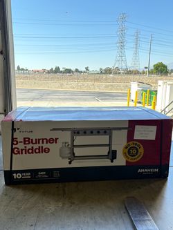 Tytus 5-Burner Griddle Anaheim Series