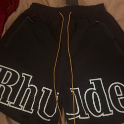 Rhude Black Shorts