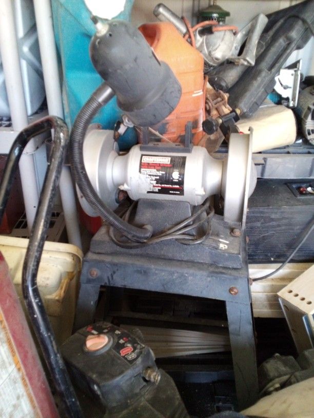 Craftsman 6 Inch Bench Grinder for Sale in Tucson, AZ OfferUp