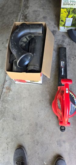 Homelite 2-Speed Electric Leaf Blower with Attachments