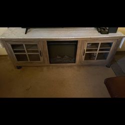 Recliner Loveseat, Tv Stand Rug, And A Separate Recliner