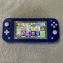 NINTENDO SWITCH LITE With 120 SWITCH GAMES INCLUDED