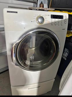 Samsung front load washer and dryer white