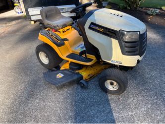 Cub cadet riding mower-not running