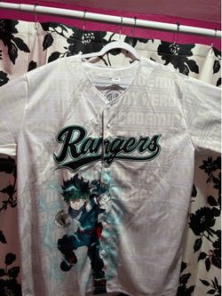 Texas rangers jersey / my hero academia
