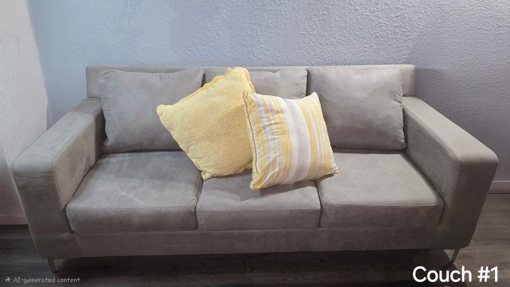 Full Living Room Set 7 Pieces Of Furniture