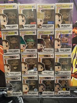 Funko PoP! (16) The Office Dwight Schrute  Collection Lot