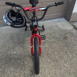 Ozone 500 20” Inch Blaze Bicycle Wheel Tire Size 20″ Bike With Helmet Outdoor Exercise Fun Man Woman Boy Girl