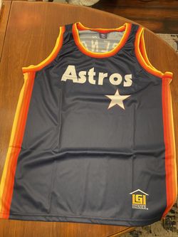 Houston Astros Jeremy Peña Basketball Jersey