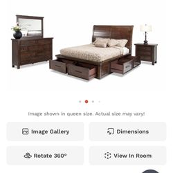 Gently Used King Bedroom Set. 