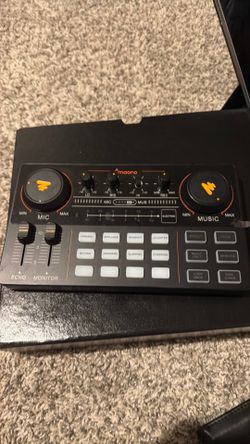 Maono Podcast Audio Mixer / Audio Interface – Excellent Condition