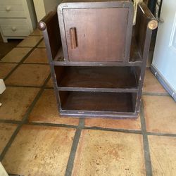 Vintage Cigar Humidor / Coffee, Tea  Stand