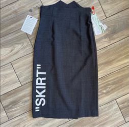 NWT Off White Pencil skirt