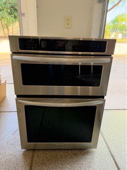 Kitchen Aid 30” Oven/Microwave