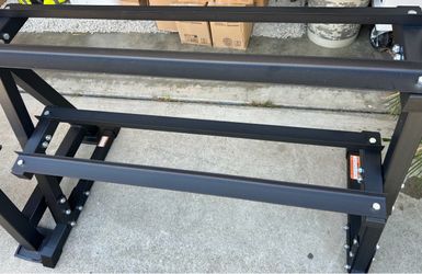 New dumbbell rack capacity 600 pounds