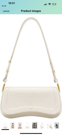 JW PEI White Bag