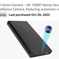 Portable Mini Home Camera - HD 1080P