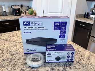 Helix 4K 8-port Security System