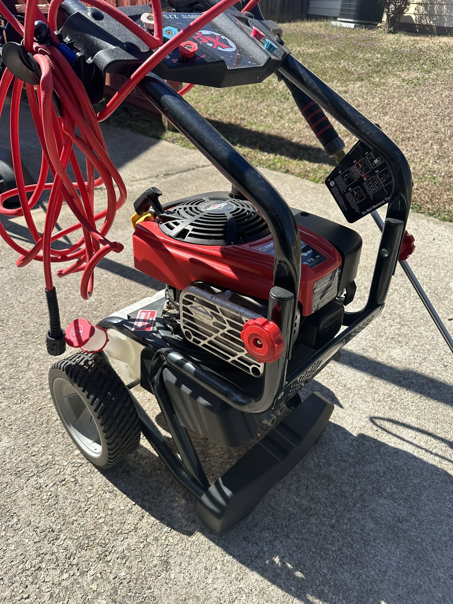 Pressure Washer 1 Year Old
