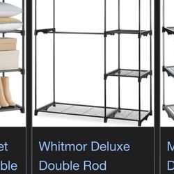Clothing Rack ( PICTURE IS NOT THE SAME ITEM , USED FOR COMPARISON) 