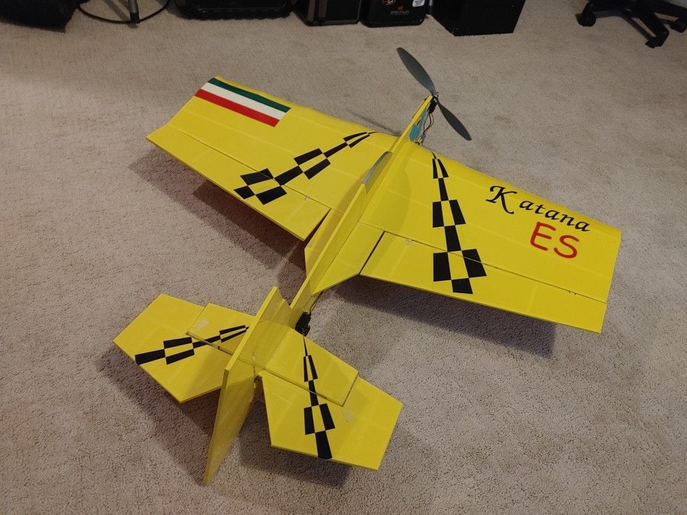 Katana profile 3d Rc plane rc airplane