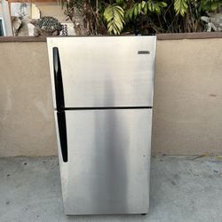 FRIGIDAIRE FRIDGE SILVER 15CU FT 28x30x60👍🛑4 MONTHS WARRANTY 