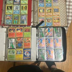 4 Binders For Sale , I Have Photos Of Front And Back Of All Cards 