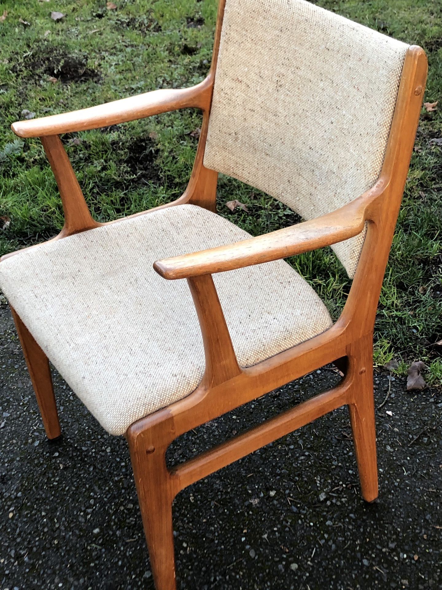 ~PENDING~Vintage D-Scan Midcentury Upholstered Chair