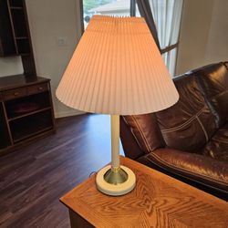 End Table Lamp And Floor Lamp