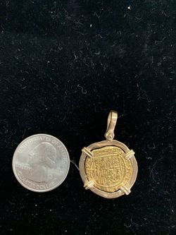 Atocha Gold Coin Pendant