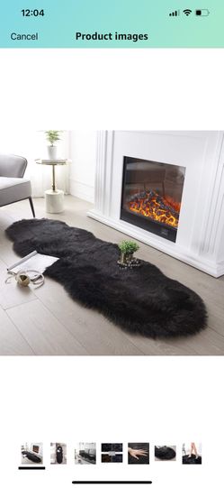 2 Faux Fur 2x6 Rugs