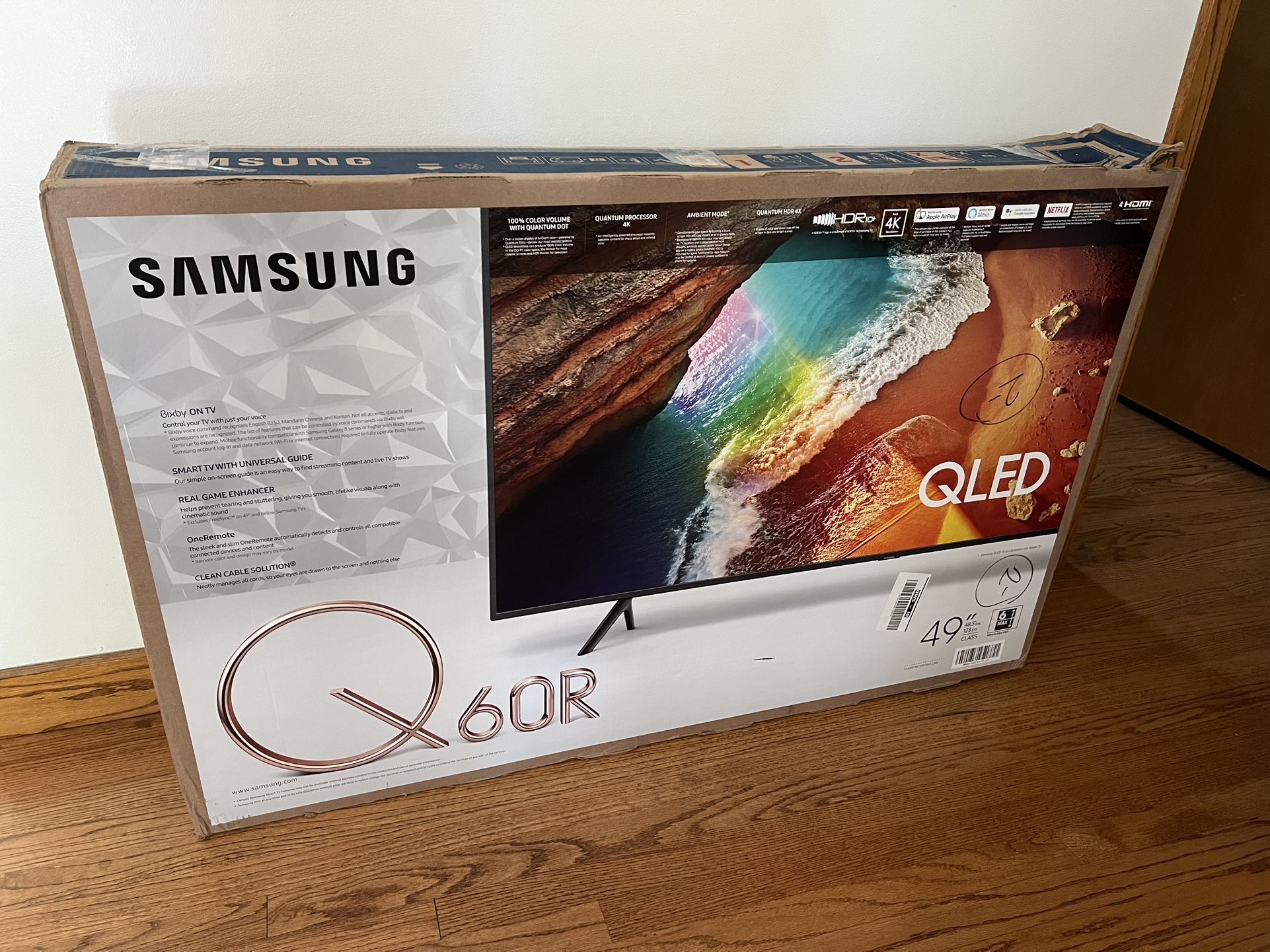 4K TV - Samsung QN49Q60RAF