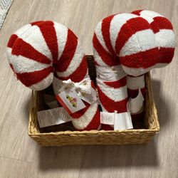 Candy Cane Pillows