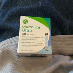 Diabetes One Touch Ultra Test Strips