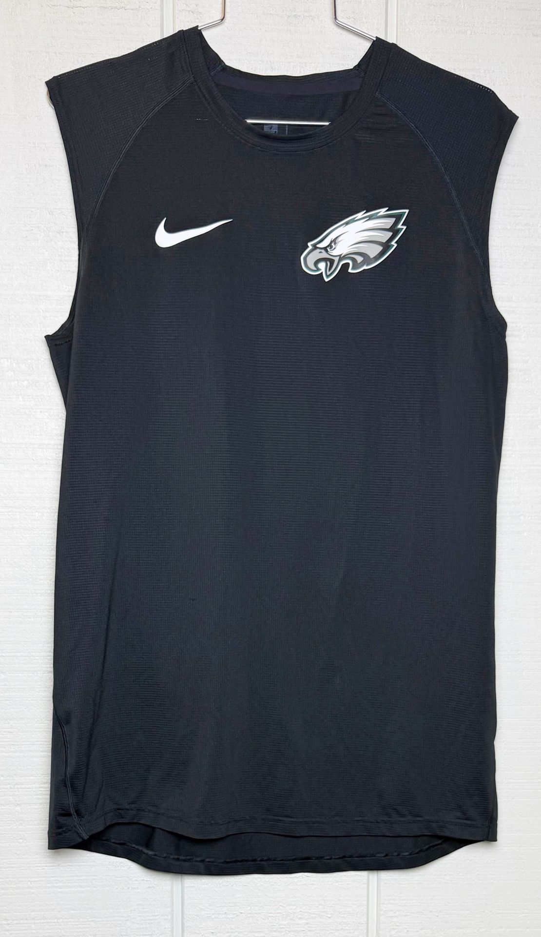Men's Nike Philadelphia Eagles Sideline Dri-FIT Black Athletic Tank Top L 19x29”