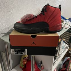 Jordan 12 Reverse Flu Game Size 10.5