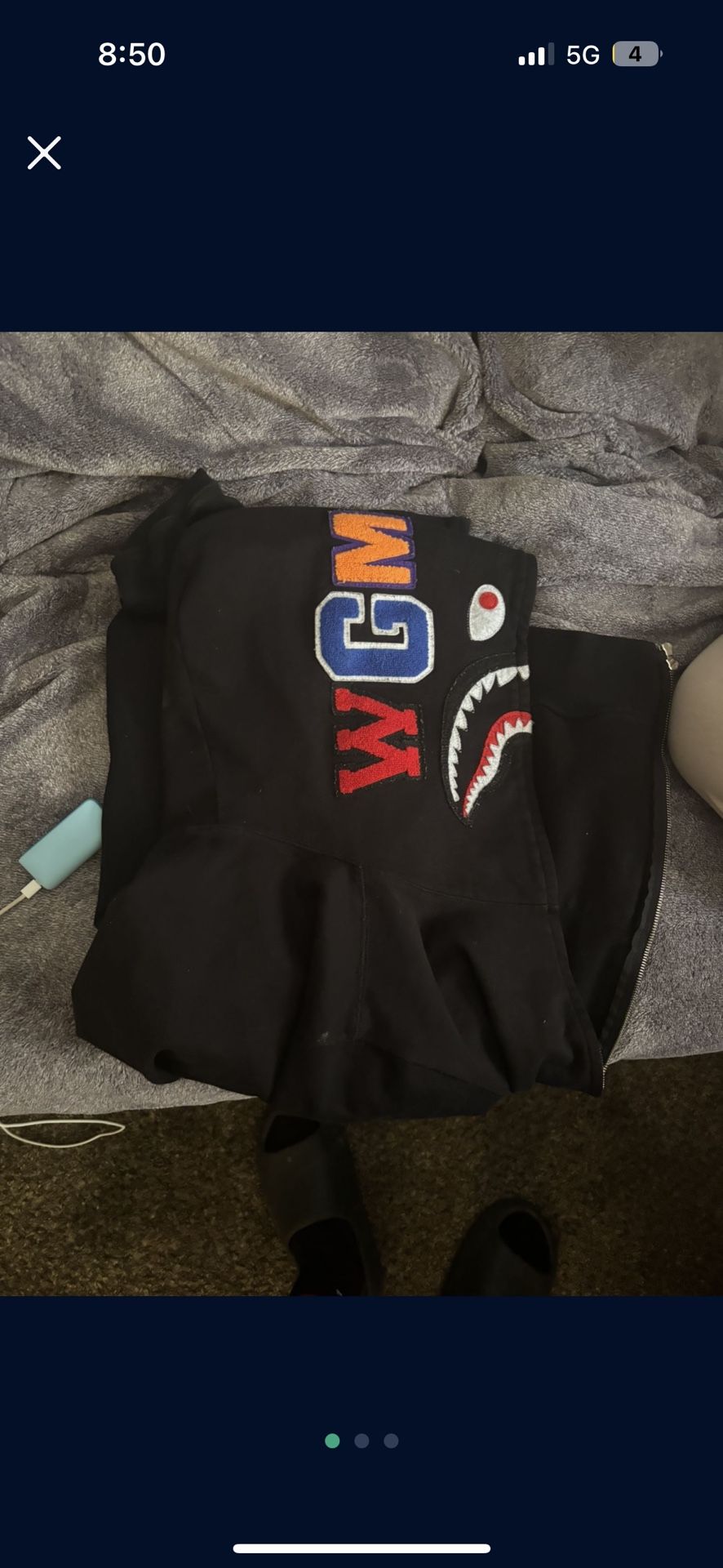 Bape Hoodie Size Large Me