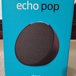 Echo Pop Smart Speaker — Open Box Never Used — $25