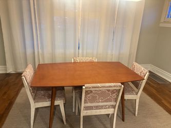 Darling dining room table set with chairs included