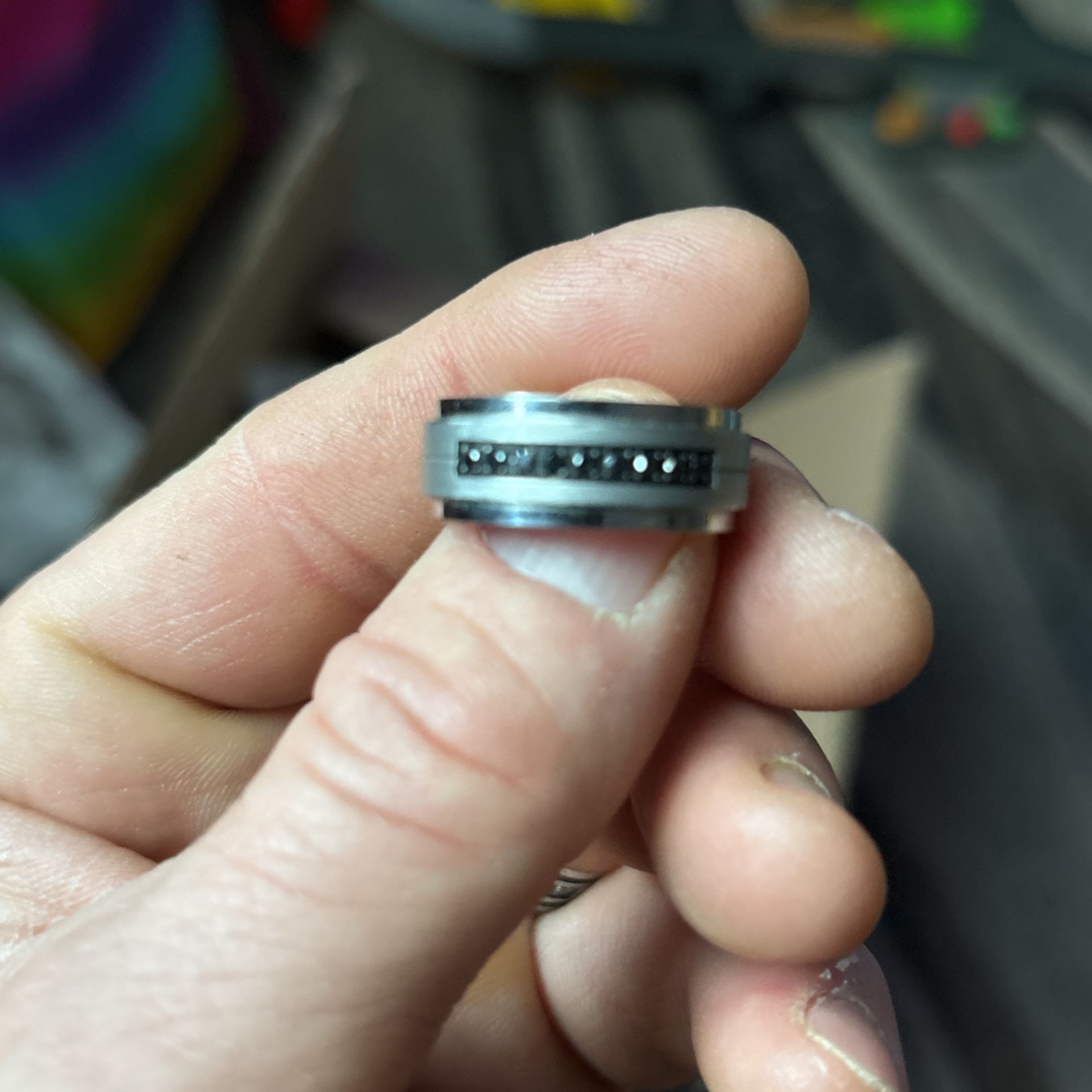 Stainless Steel Ring Size 9