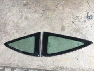 2006-2011 honda civic coupe corner window glass $50 each