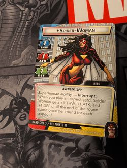 Marvel Champions LCG Spider-Woman Hero Cards ONLY!